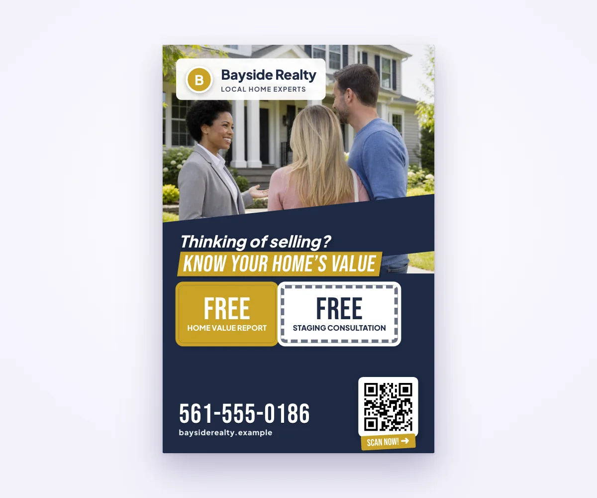 Bayside Realty handouts & flyers template